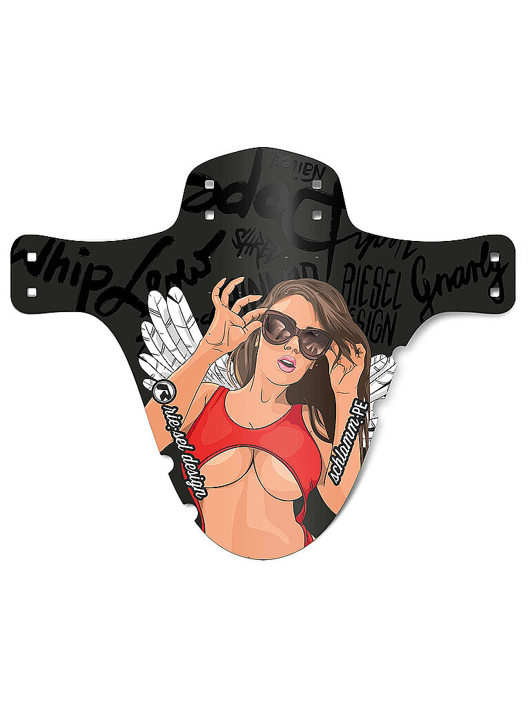 RIESEL DESIGN Mudguard schlamm:PE Girl Bella bunt